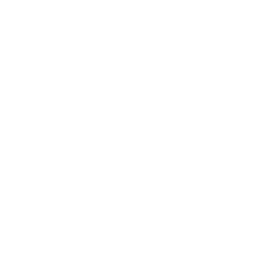 White icon of a fingertip with a nail that has a star on it
